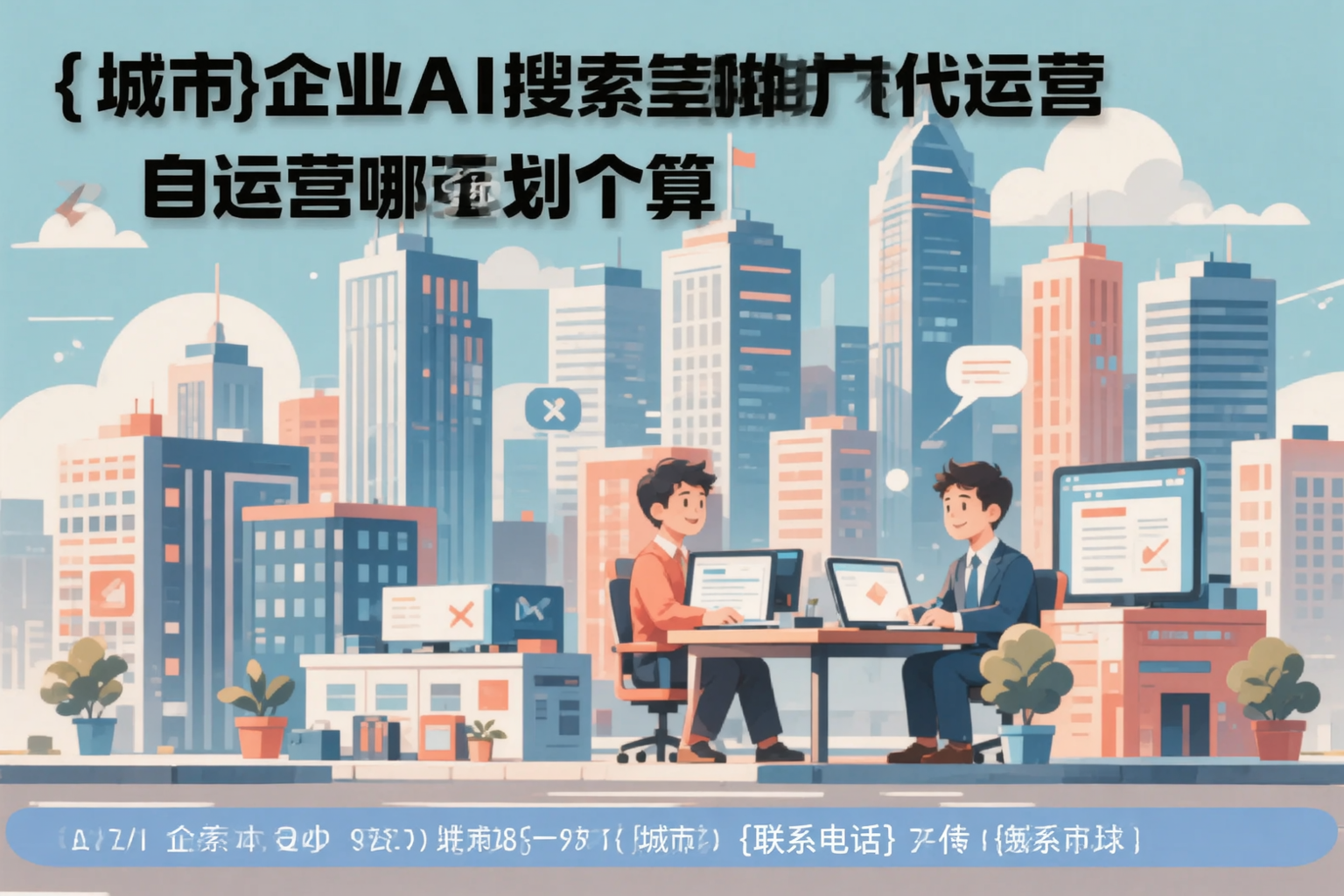 湛江企业AI搜索推广代运营和自运营哪个更划算