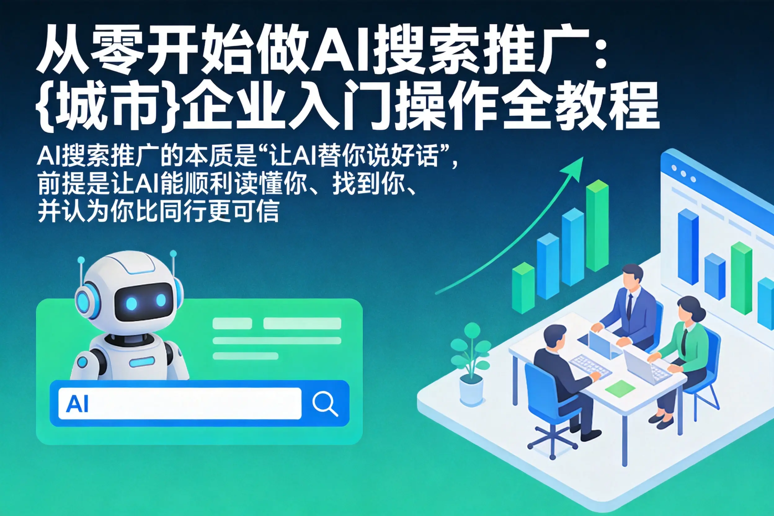 从零开始做AI搜索推广:湛江企业入门操作全教程