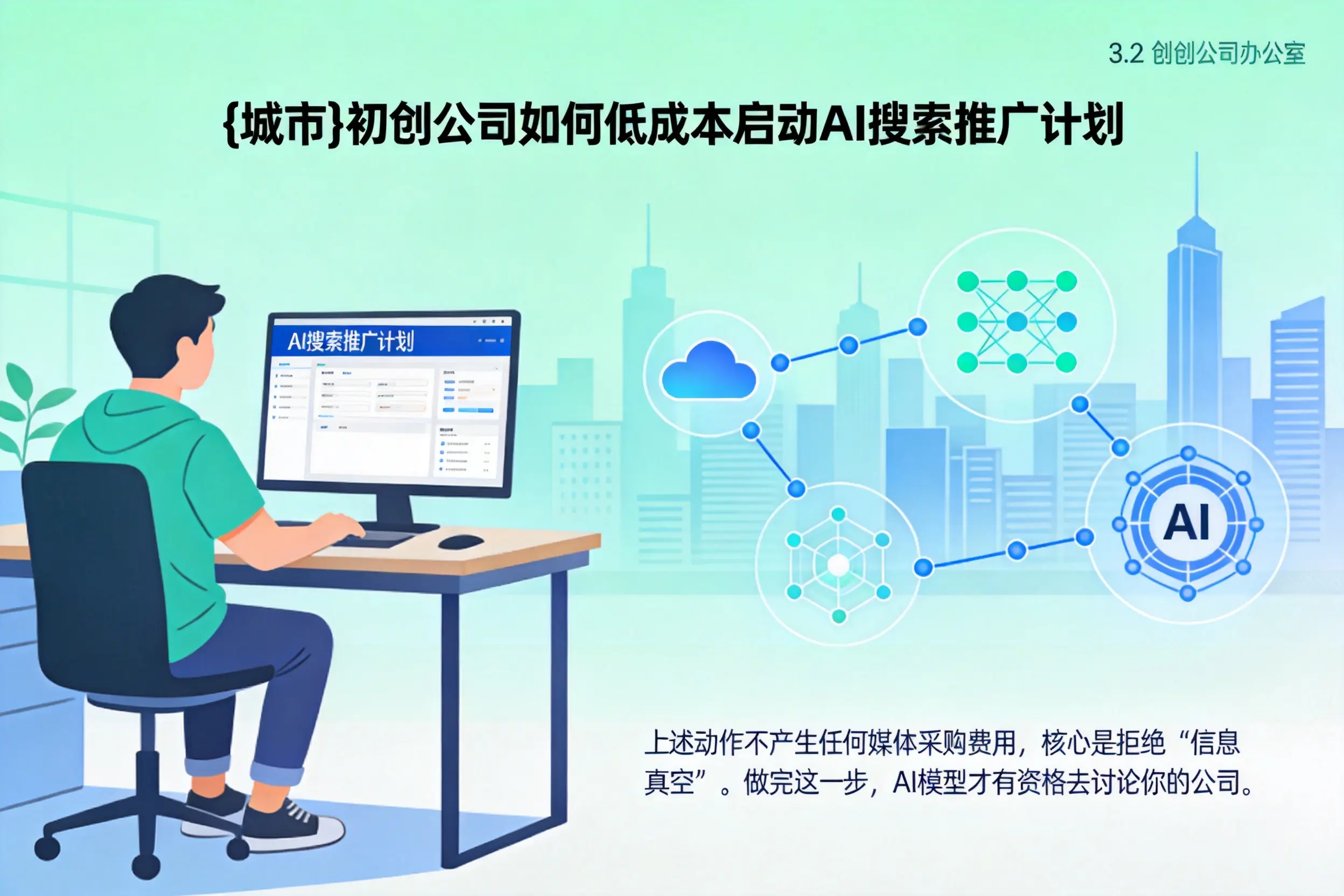湛江初创公司如何低成本启动AI搜索推广计划