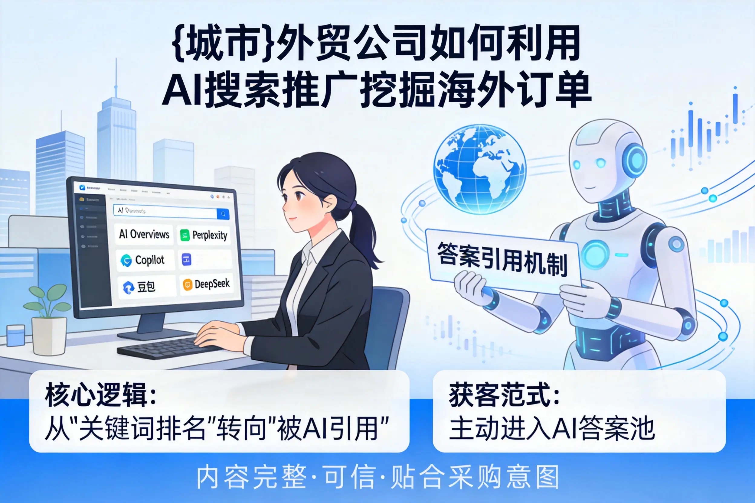湛江外贸公司如何利用AI搜索推广挖掘海外订单