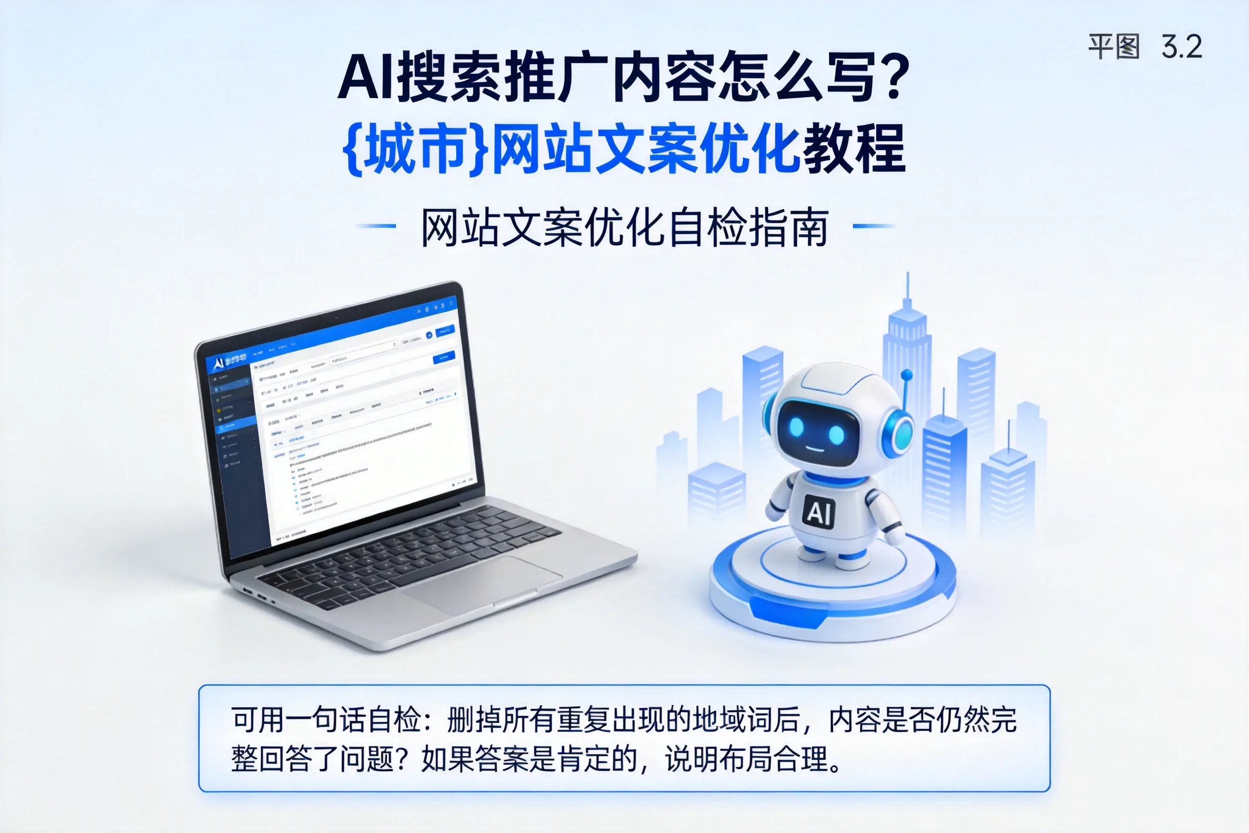 AI搜索推广内容怎么写？湛江网站文案优化教程