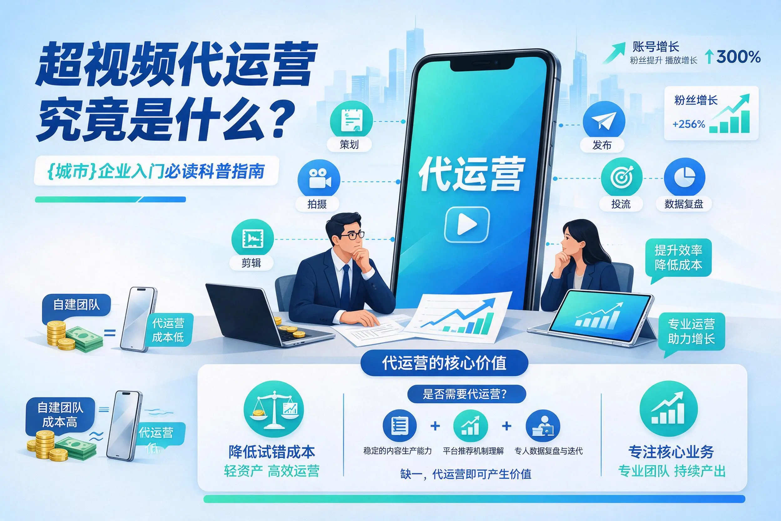 短视频代运营究竟是什么?湛江企业入门必读科普指南