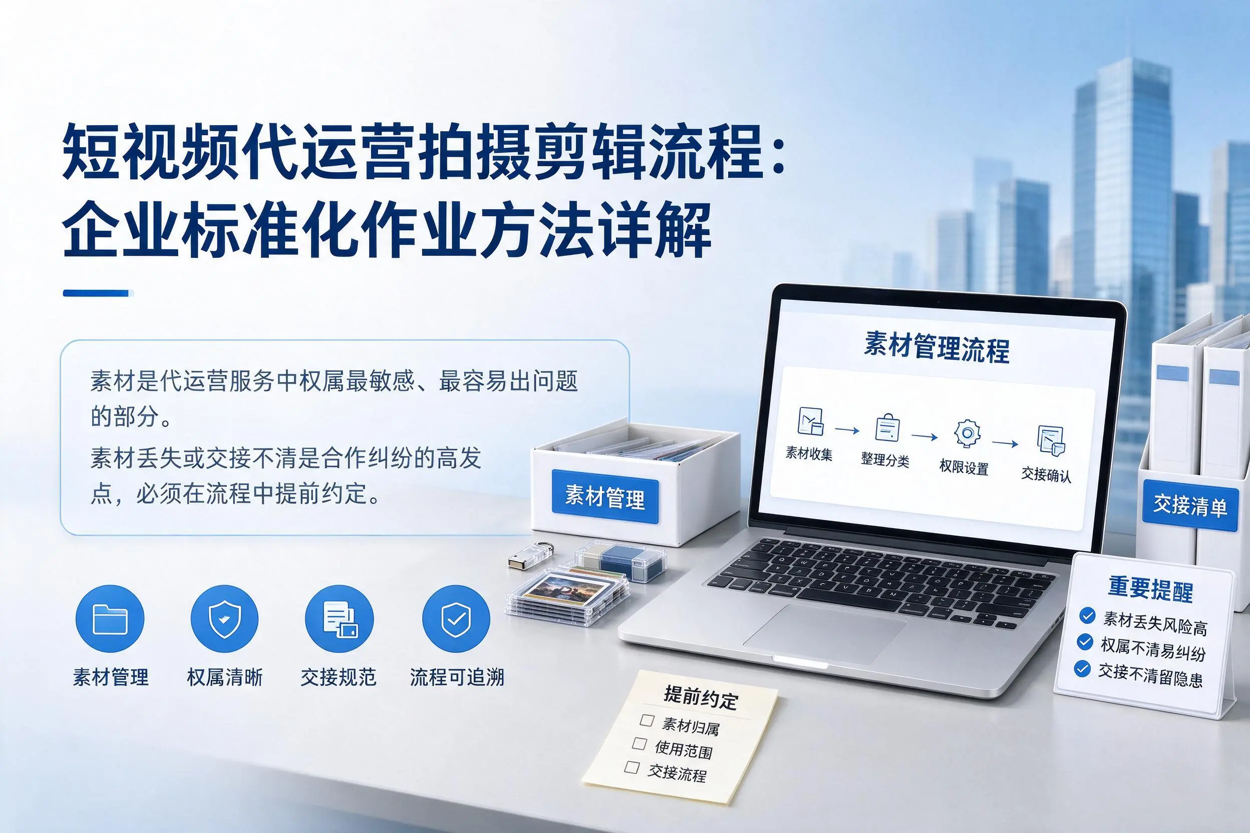 短视频代运营拍摄剪辑流程：湛江企业标准化作业方法详解