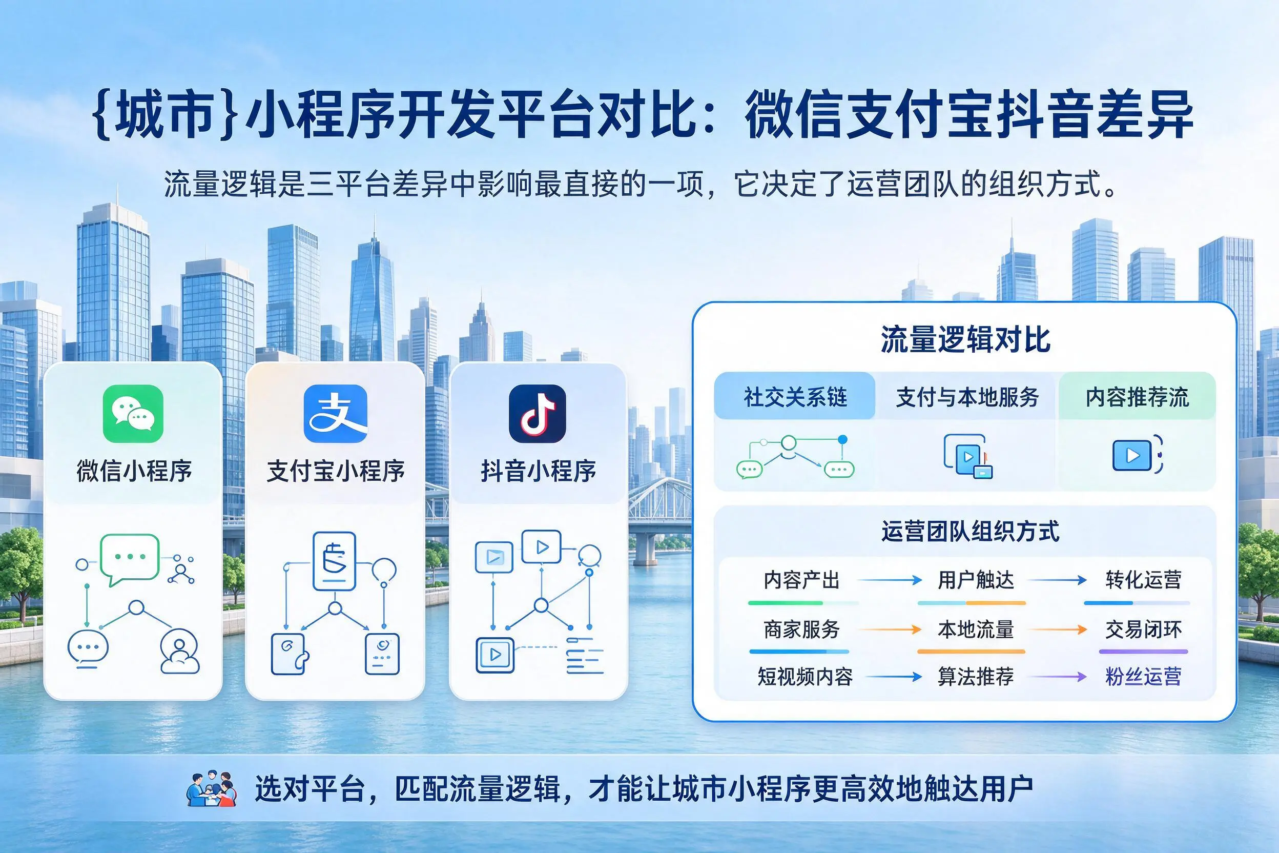 湛江小程序开发平台对比:微信支付宝抖音差异